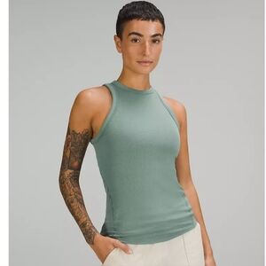 NWT Lululemon Hold Tight Tan Top XS